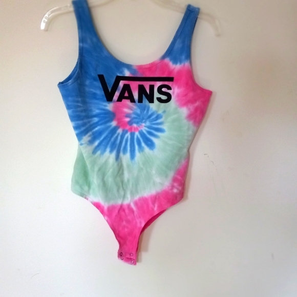 Vans Tops - VANS tie die Body suit. EUC!